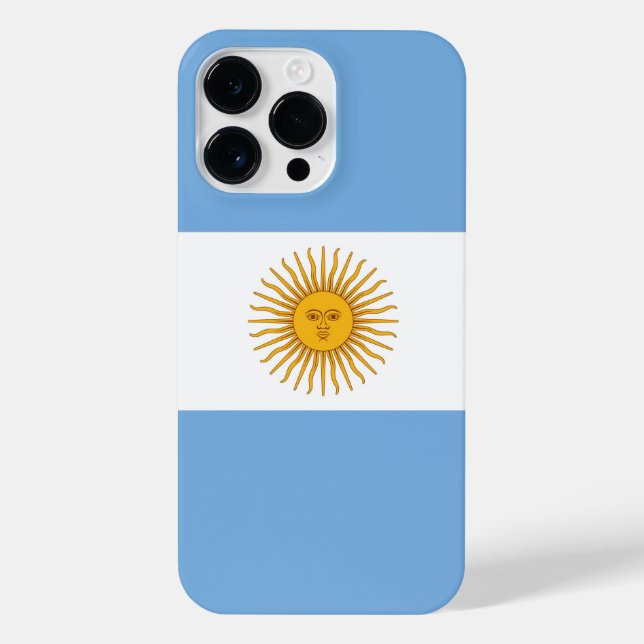 Argentina flag iPhone case (Back)