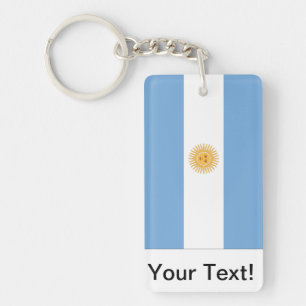 Argentina Flag Keychain