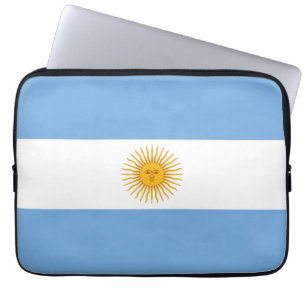 Argentina flag laptop sleeve