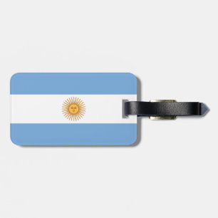 Argentina Flag Luggage Tag
