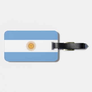 Argentina Flag Luggage Tag