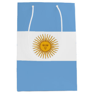 Argentina flag medium gift bag