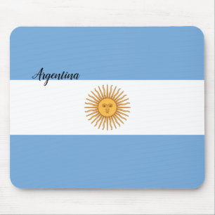 Argentina Flag Mouse Pad