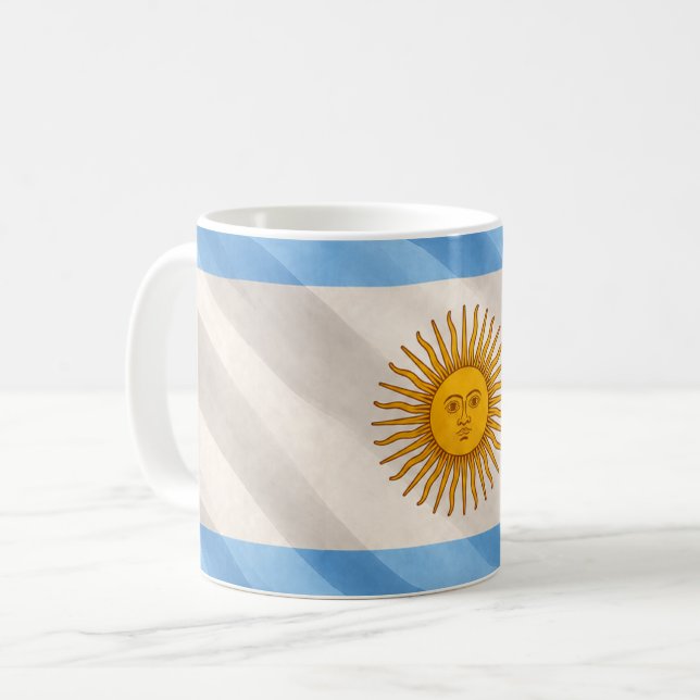 Argentina Flag Mug (Front Left)