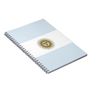 Argentina Flag Notebook