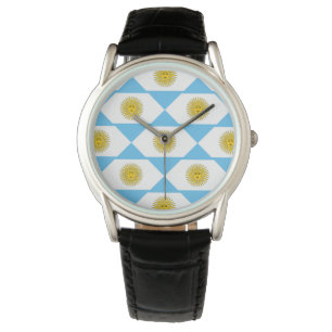 Argentina flag pattern watch