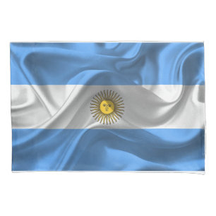 Argentina flag pillowcase