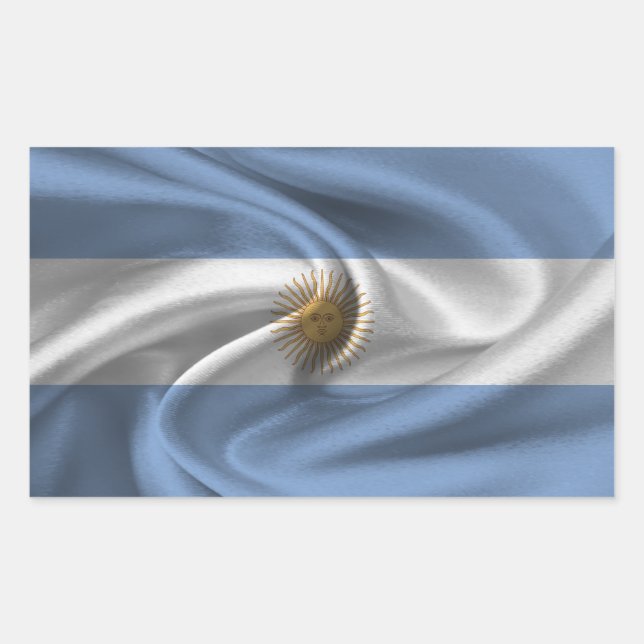Argentina Flag Sticker (Front)