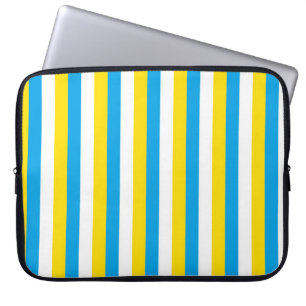 argentina flag stripes country symbol blue white y laptop sleeve
