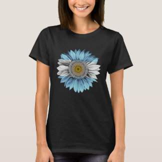 Argentina Flag Sunflower Argentinean Roots Proud P T-Shirt