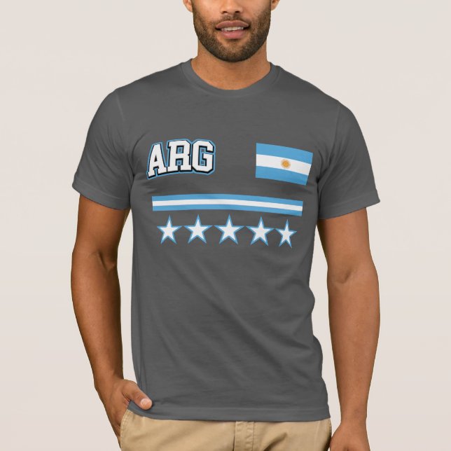 Argentina Flag T-Shirt (Front)