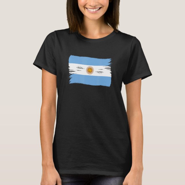 Argentina Flag T-Shirt (Front)