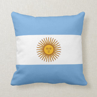 Argentina Flag Throw Pillow