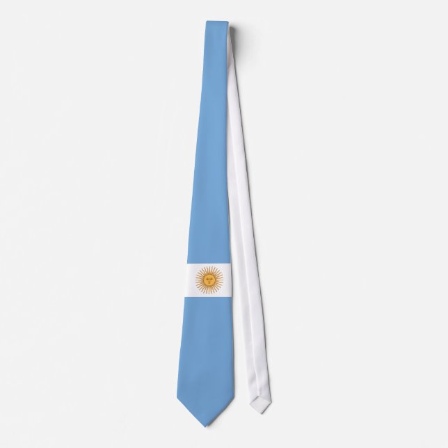 Argentina Flag Tie (Front)