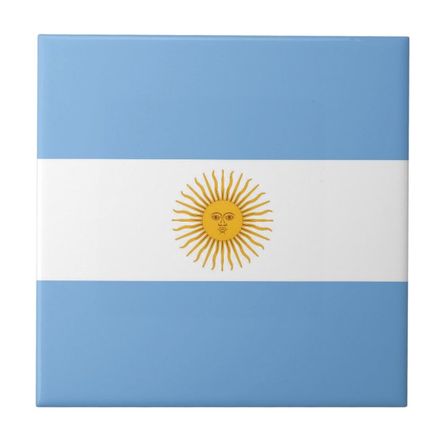 Argentina flag tile (Front)
