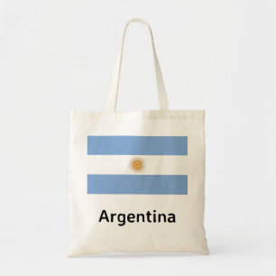 Argentina Flag Tote Bag
