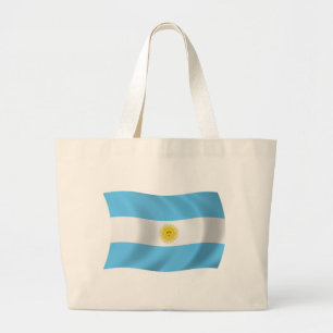 Argentina Flag Tote Bag