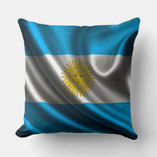 Argentina Flag Trow Pillow