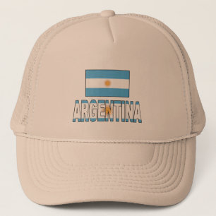 Argentina flag trucker hat