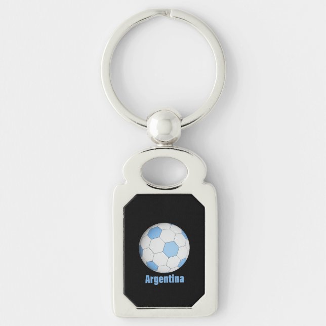 Argentina Football Keychain (Front)