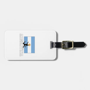Argentina Football Soccer National Team Luggage Tag