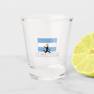Argentina Football Soccer National Team Shot Glass