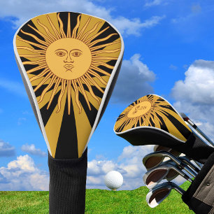 Argentina Golden Sun, Sol de Mayo Golf Head Cover