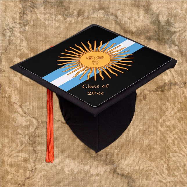 Argentina Graduate & Sun, College / University Graduation Cap Topper (Creator Uploaded)