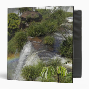 Argentina, Iguacu Falls. Rainbow at Iguacu Binder