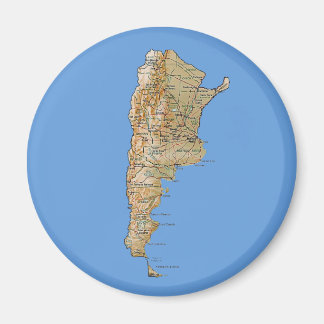 Argentina Map Magnet
