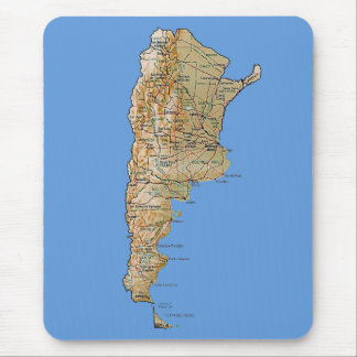 Argentina Map Mousepad