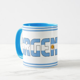 Argentina National Flag Patriotic Coffee Mug