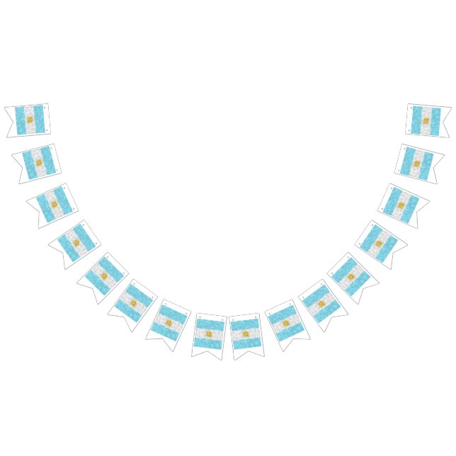 Argentina Oil Painting Drawing Bunting Flags (All)