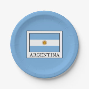 Argentina Paper Plate