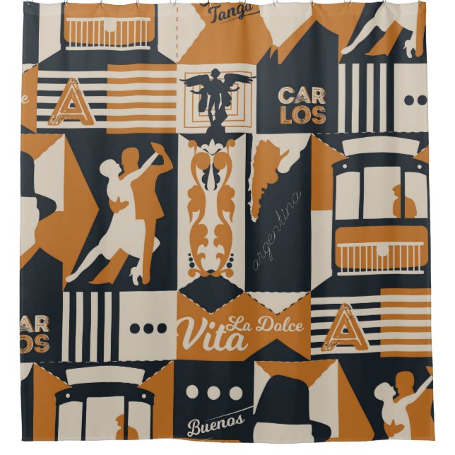 argentina pattern seamless design illustration (Front)
