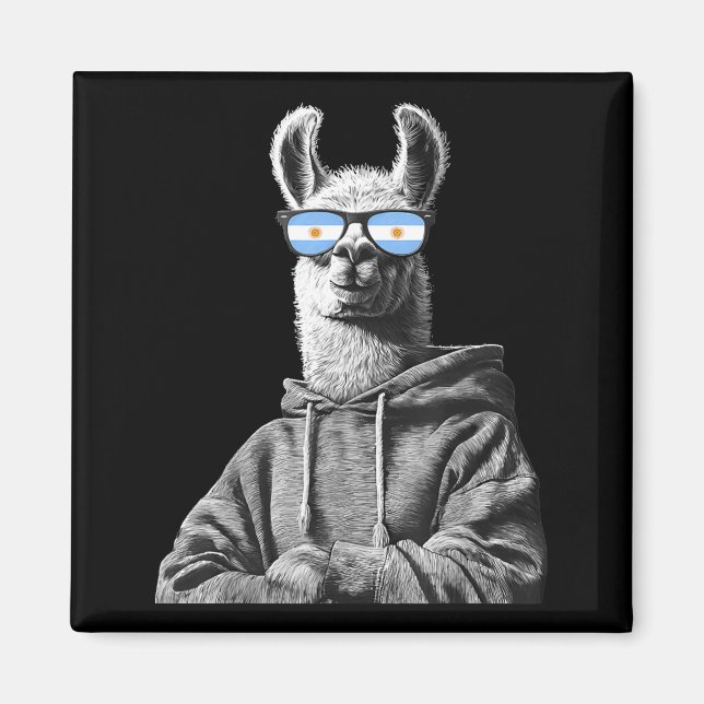 Argentina Pride Argentinian Flag  Magnet (Front)