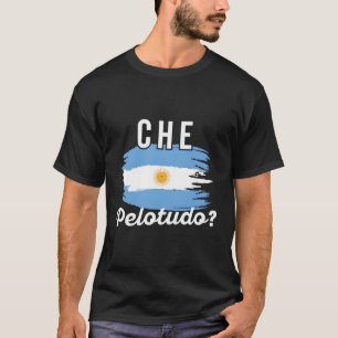 Argentina Pride Flag Argentino Camiseta Futbol Che T-Shirt