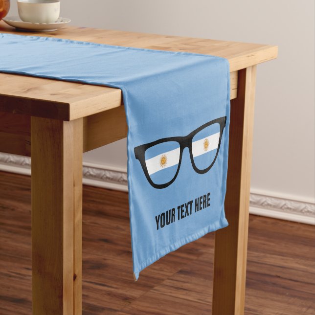 Argentina Shades custom table runners (In Situ)