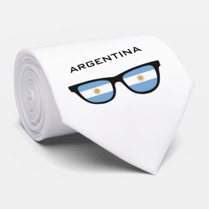 Argentina Shades custom text & colour tie