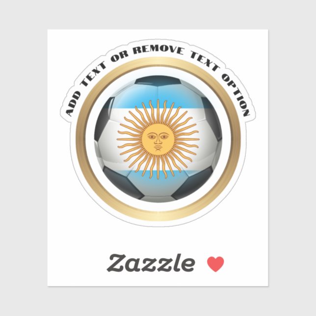 Argentina Soccer Ball Sports (Sheet)