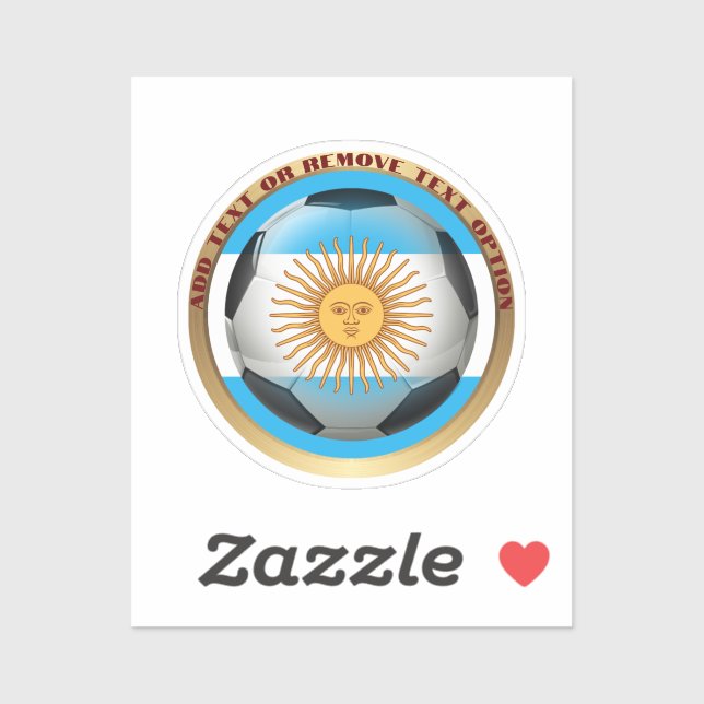 Argentina Soccer Ball Sports (Sheet)