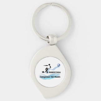 Argentina Soccer Champions Keychain