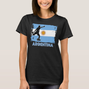 Argentina Soccer Fan  2022 National Football Team  T-Shirt