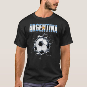 Argentina Soccer Fans - Argentinian Football In Cr T-Shirt