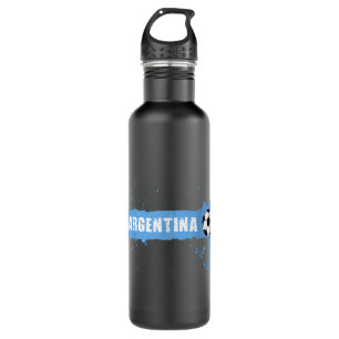 Argentina Soccer Jersey Football Argentina Futbol  710 Ml Water Bottle