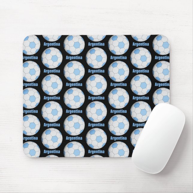 Argentina soccer  mouse pad (With Mouse)