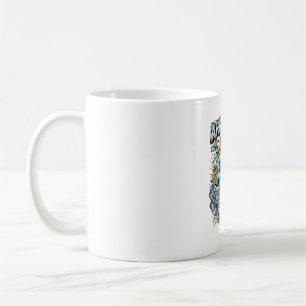 Argentina Soccer Skeleton Striker Nations Poster S Coffee Mug