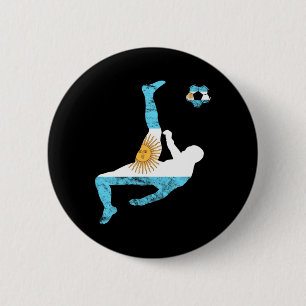Argentina Soccer Team Sun Of May Buenos Aires Arge 2 Inch Round Button