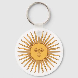 Argentina Sol de Mayo Keychain