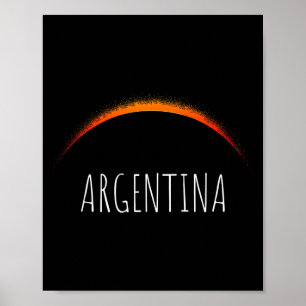 Argentina solar eclipse 2020 Argentina solar eclip Poster